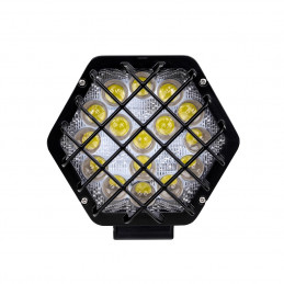 Lampa Robocza M-TECH ECONO WLE53 - 4" 16x3W Hex 48 W 12-30 V 4D Spot