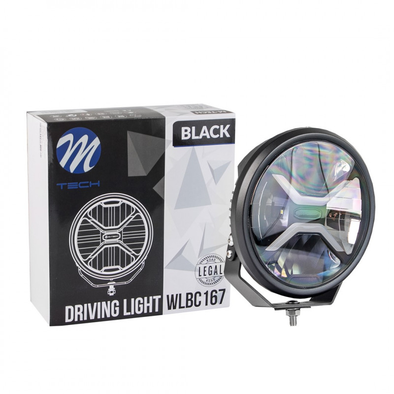 Driving light M-TECH BLACK Series 2x40W + 2x20W LED 12-48V 80W 9", Round, Dynamic position light Driving light M-TECH BLACK Series 2x40W + 2x20W LED 12-48V 80W 9", Round, Dynamic position light