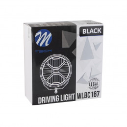 Driving light M-TECH BLACK Series 2x40W + 2x20W LED 12-48V 80W 9", Round, Dynamic position light