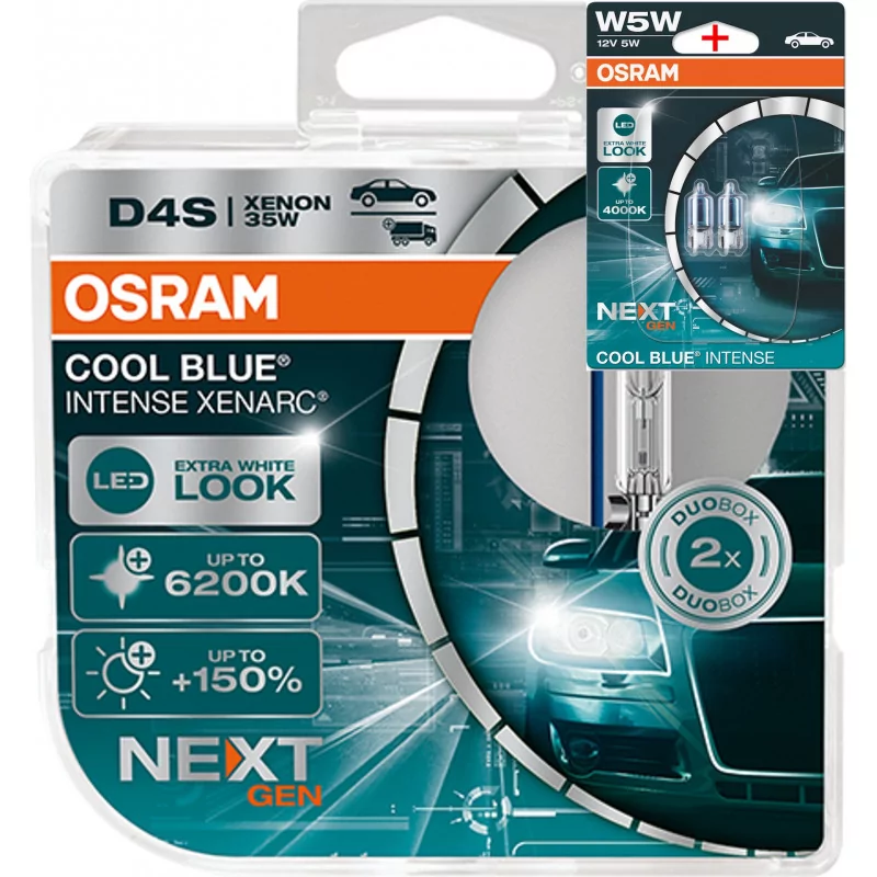 Osram Xenarc COOL BLUE® Intense NextGen D4S P32d-5 35W HCB Osram Xenarc COOL BLUE® Intense NextGen D4S P32d-5 35W HCB