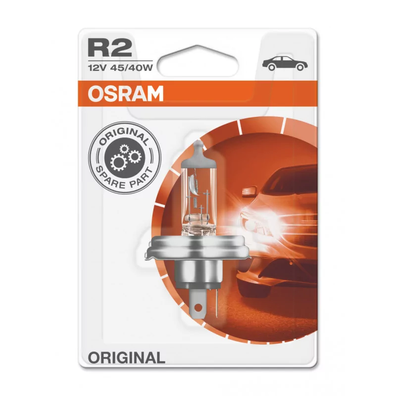 Halogen OSRAM ORIGINAL LINE R2 P45t 12V 45/40W Halogen OSRAM ORIGINAL LINE R2 P45t 12V 45/40W
