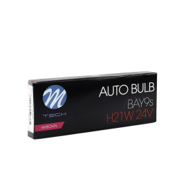 Glühlampe M-TECH H21W 24 V 21 W BAY9s