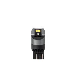 Blister M-TECH Platinum Limited schwarz LB845W-01B - T20 W21/5 W, 12-24 V 1x LED-Lampe 6x3020SMD, CANBUS, weiß