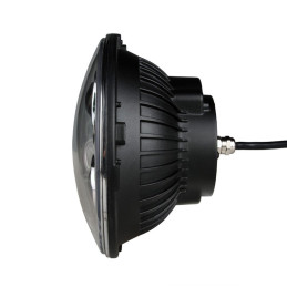 LED Scheinwerfer - round 7" 9-36 V, chrome