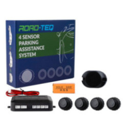 Parksensor-System CP27 mit Summer, 4 schwarze Sensoren mit Kragen